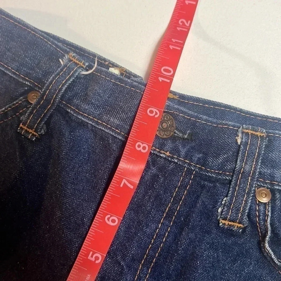 Vintage‎ Bobson Authentic Western Jeans Cut  Off's. Size 29. - Picture 9 of 13